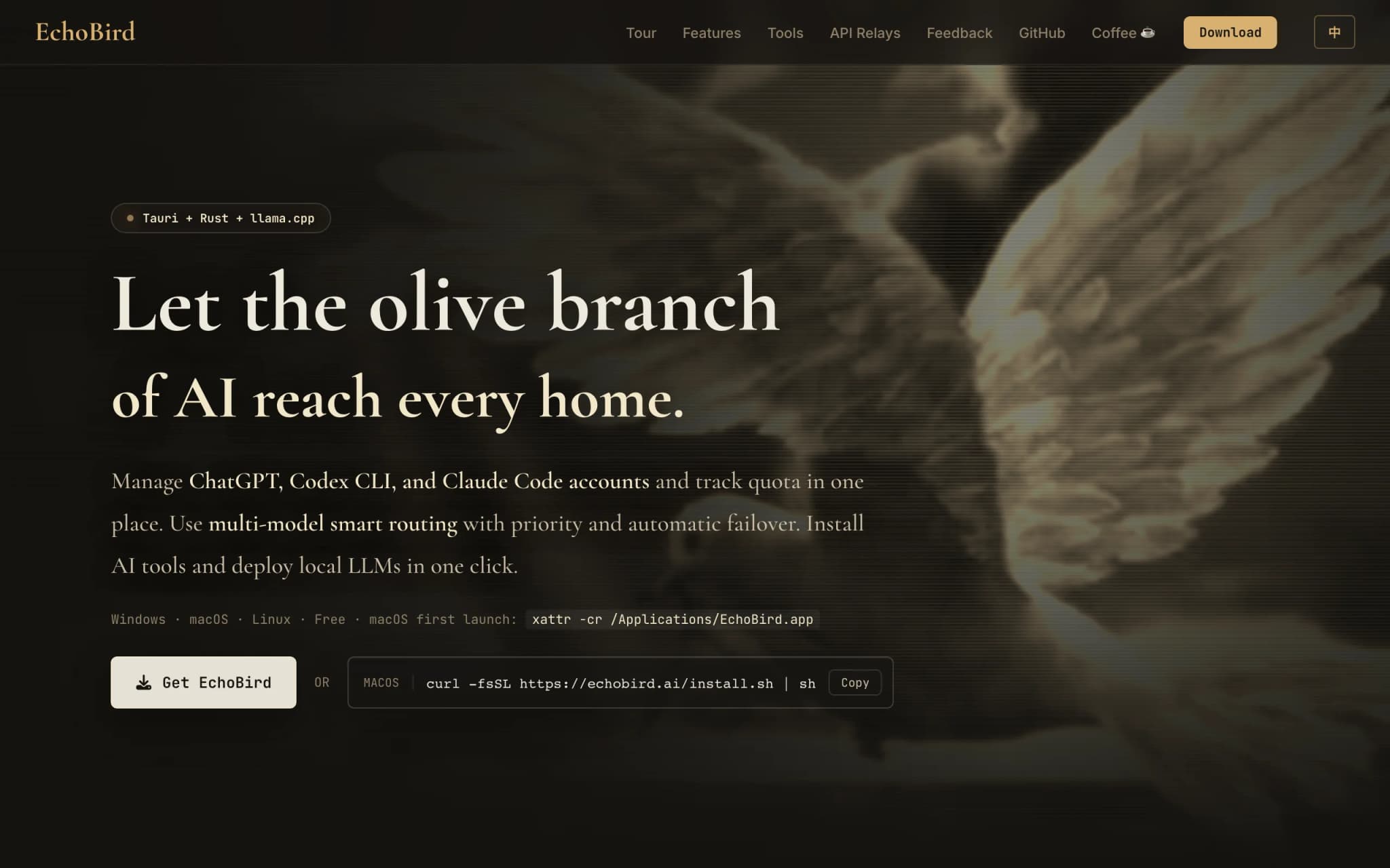 EchoBird – Open-Source AI Agent Desktop Management Tool cover image