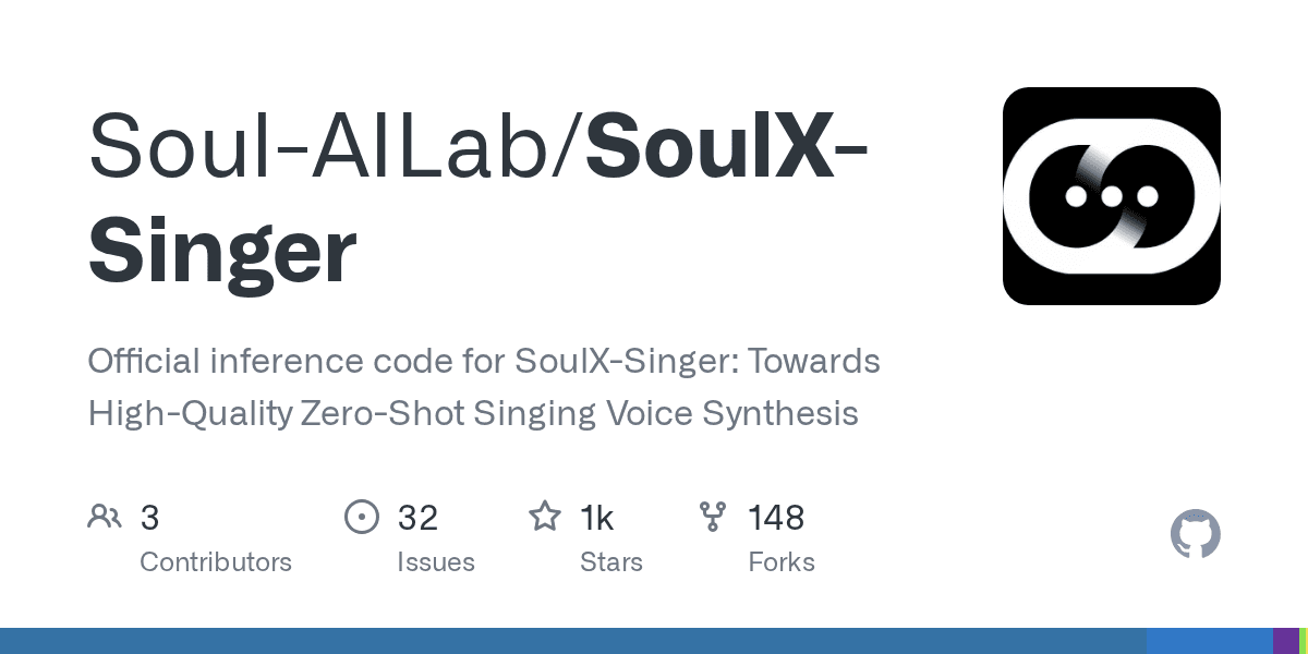 SoulX-Singer – Soul App联合高校开源的歌声合成模型 官方截图