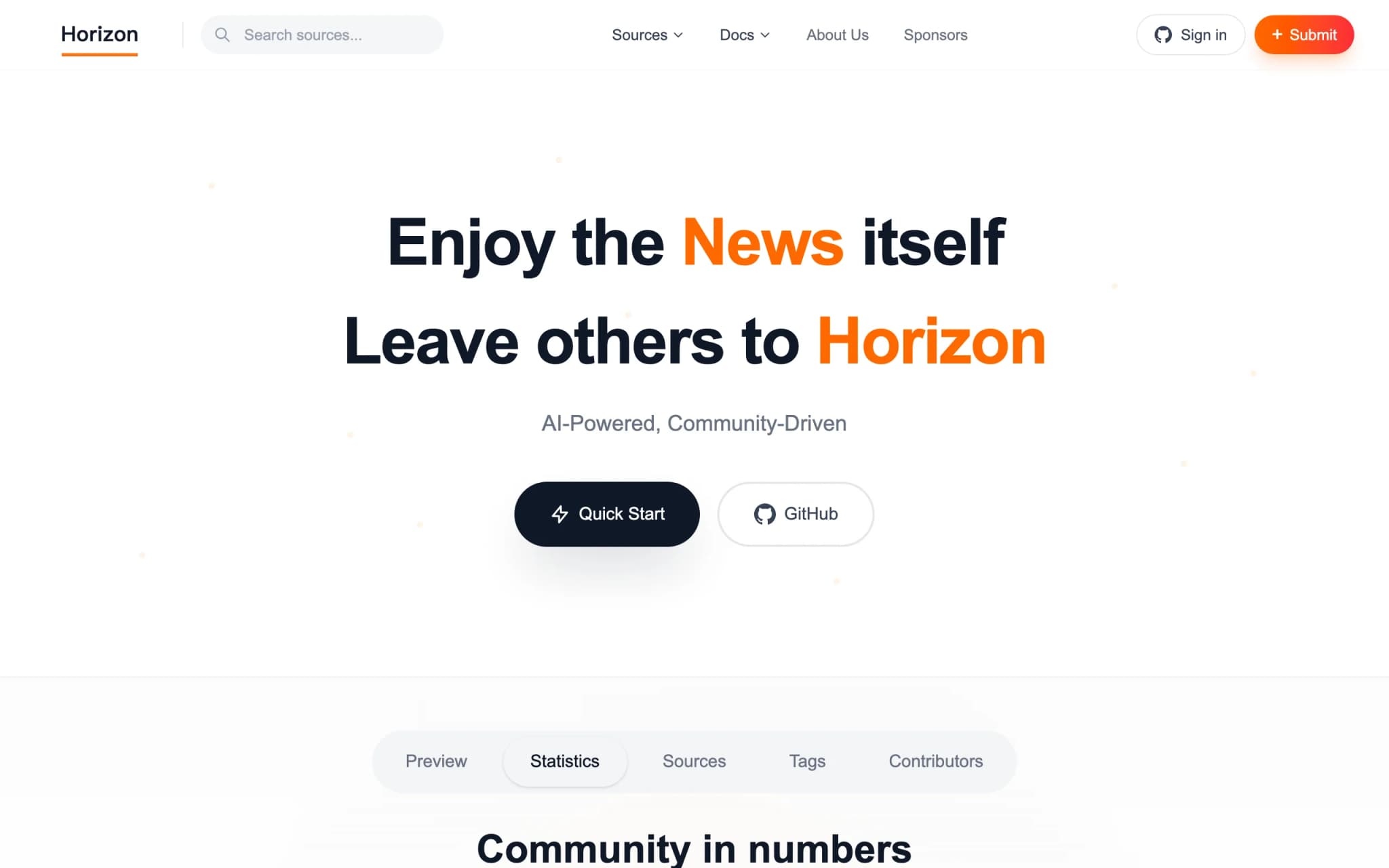 Horizon – 开源 AI 信息聚合系统,构建专属闻雷达 封面图