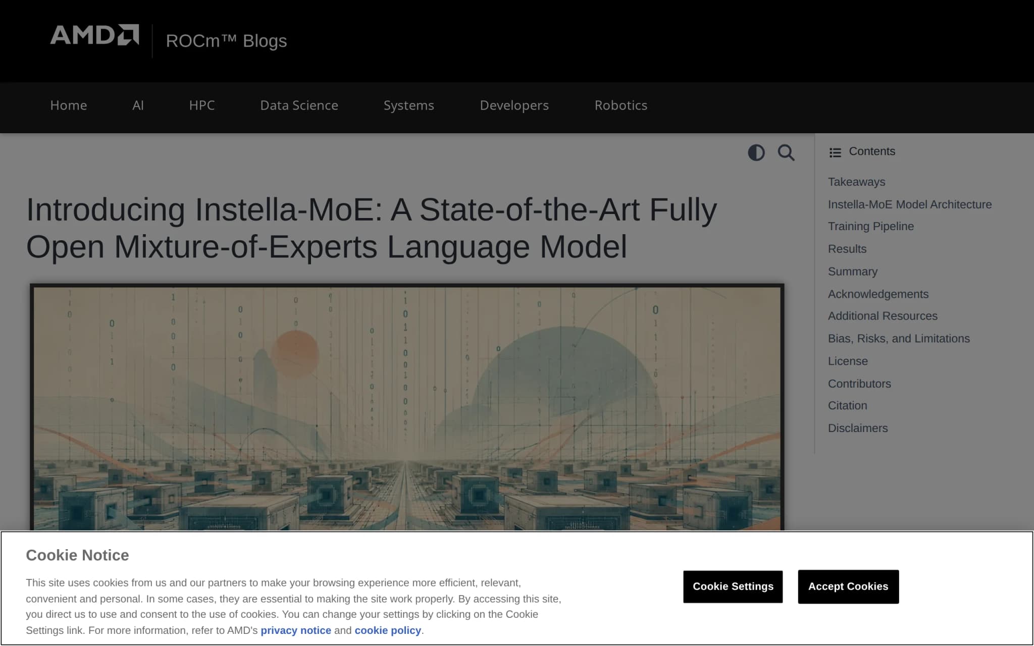 Instella-MoE – AMD's Open-Source Mixture-of-Experts Language Model Series cover image