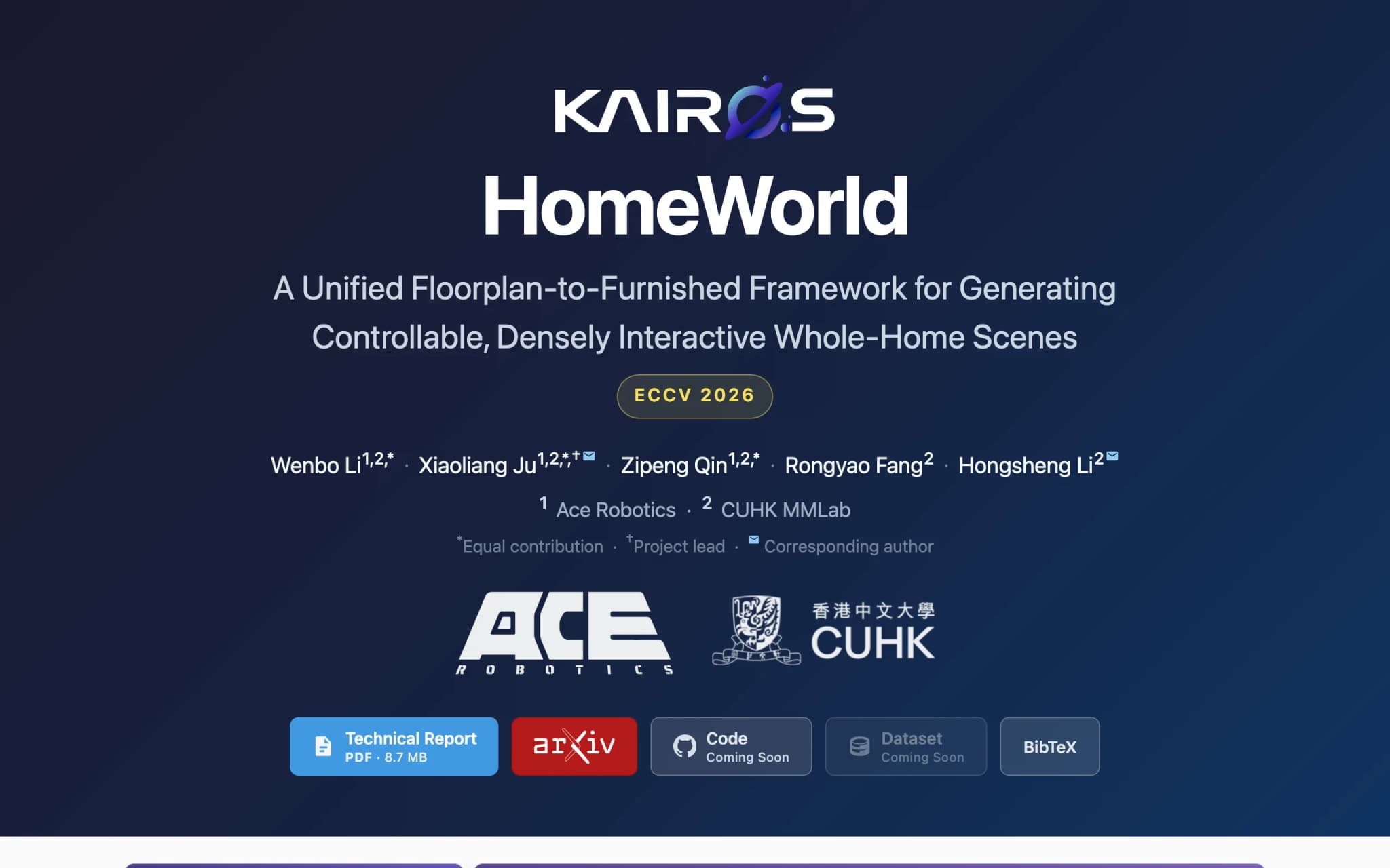 Kairos-HomeWorld – Daxiao Robotics' Whole-Home 3D Interactive World Model cover image