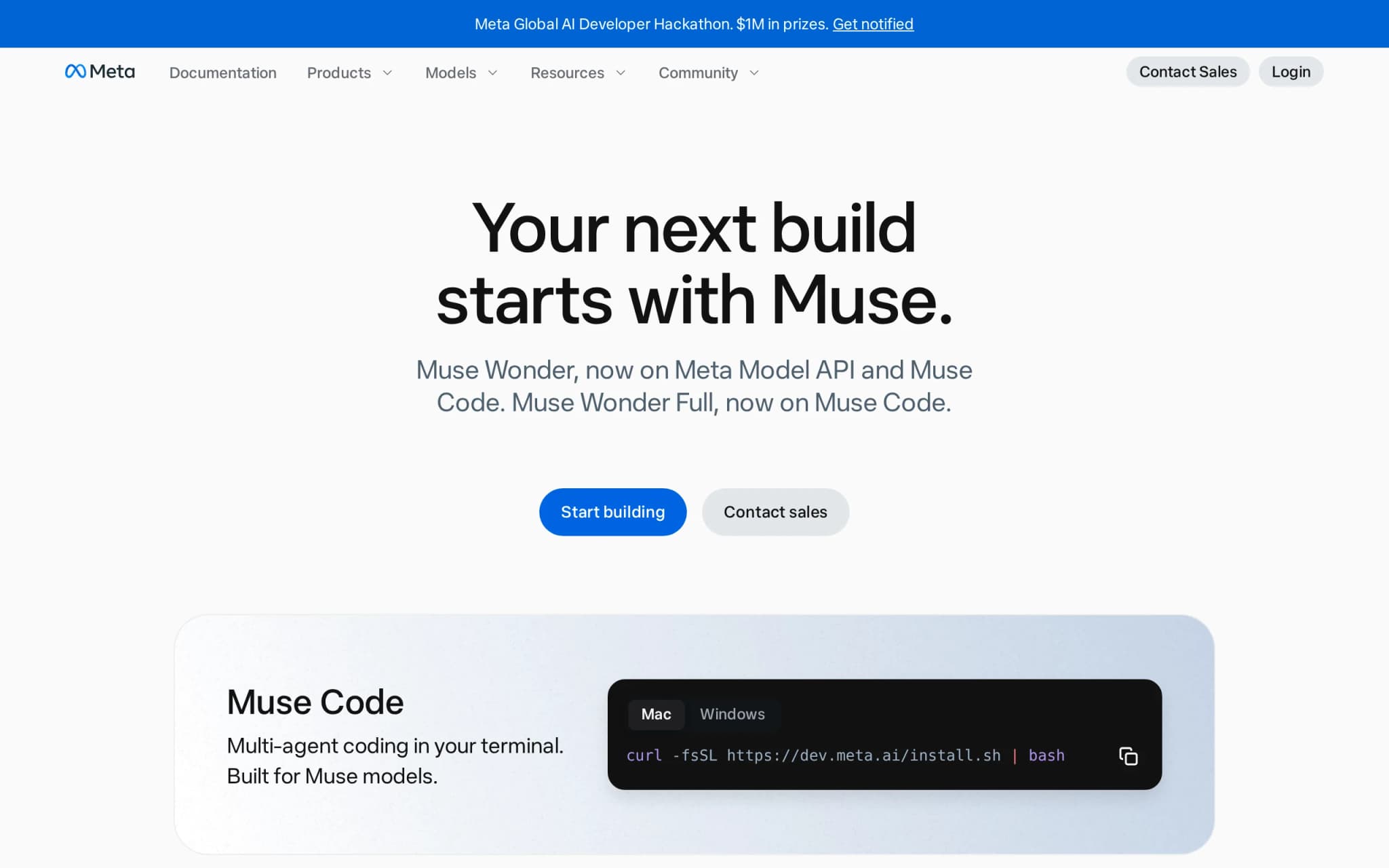 Muse Wonder – Meta 超级智能实验室推出的前沿模型系列 封面图