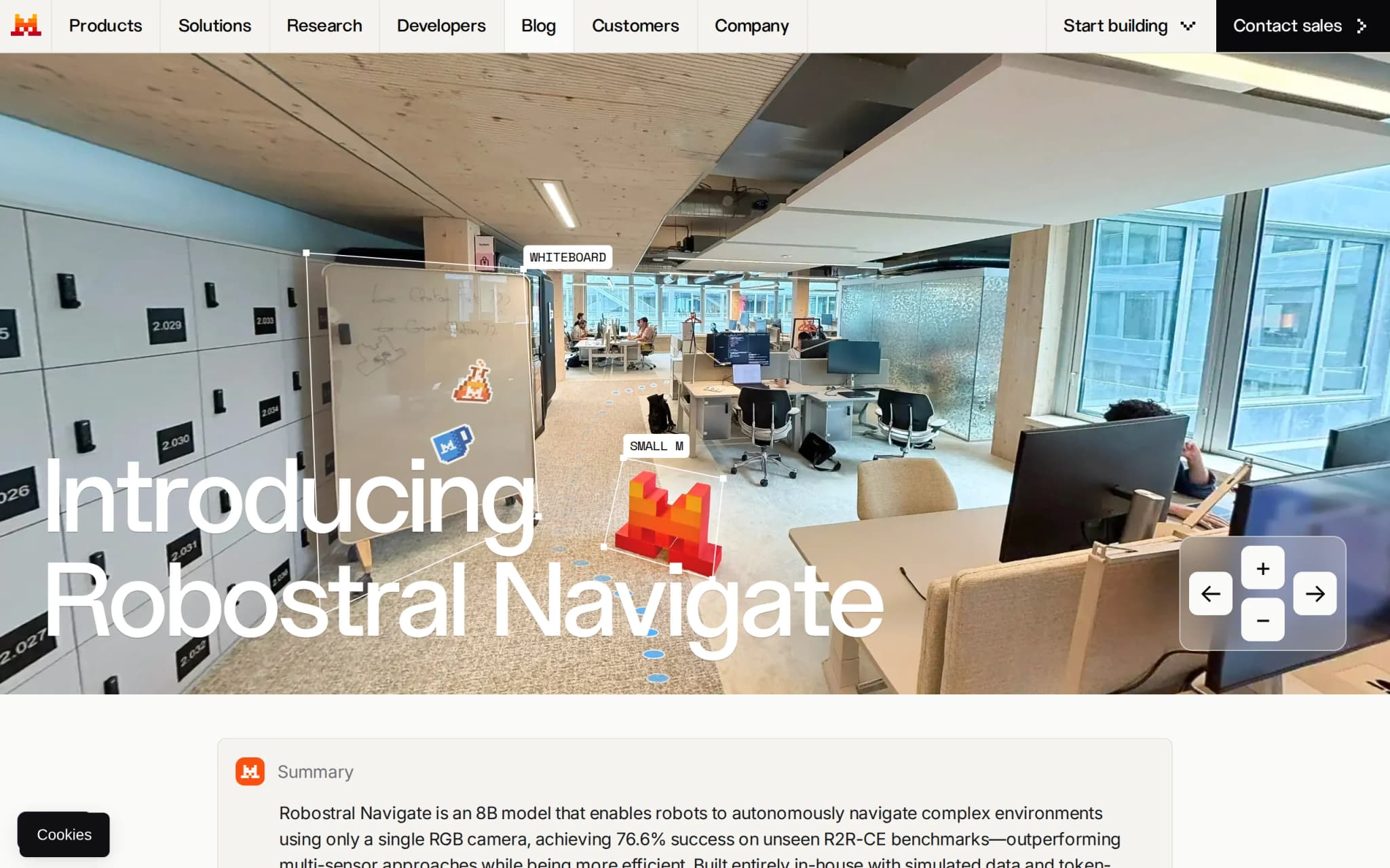 Robostral Navigate – Mistral AI 推出的具身智能导航模型 封面图