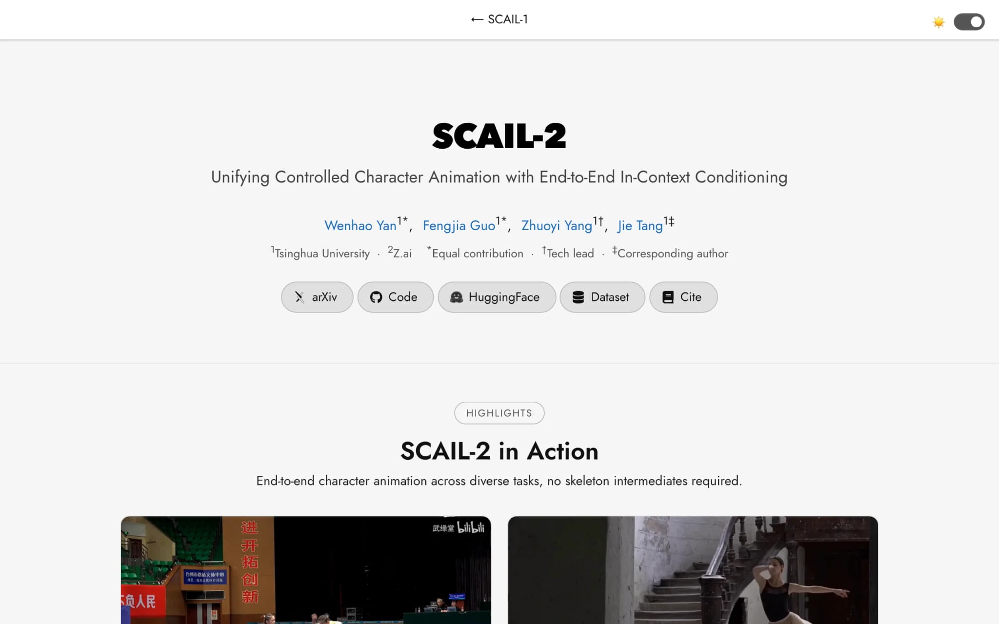 SCAIL-2 – Zhipu AI and Tsinghua's Open-Source Character Animation Model cover image