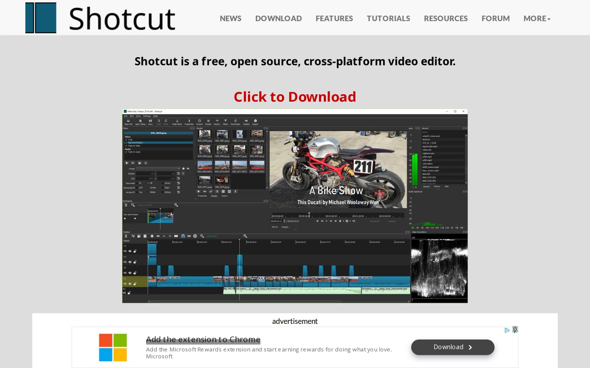 Shotcut – 开源的视频编辑软件,支持多轨剪辑 封面图